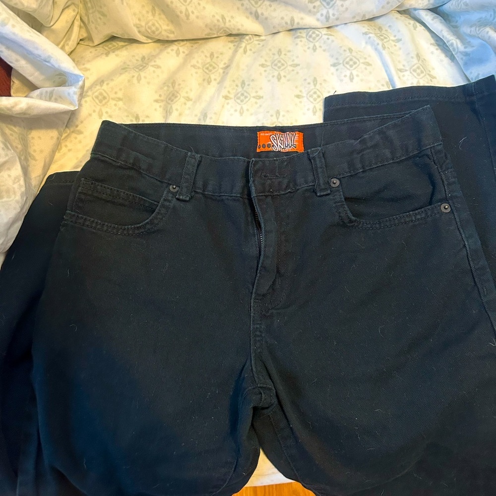 Old Navy Boys Skinny Jeans Black